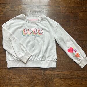 Cat & Jack love sweatshirt